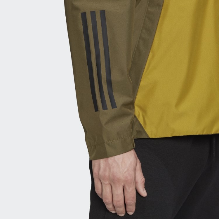 Jaqueta Bsc 3 Listras Rain.rdy Adidas Green Oxide