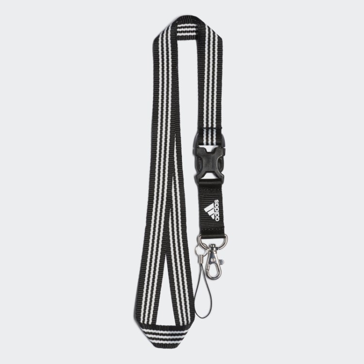 Cordão Preto Adidas