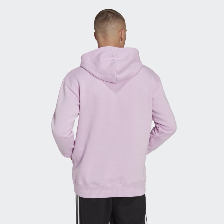 Adidas Essentials Moletom Com Capuz De Lã De Algodão FeelVivid Lilás