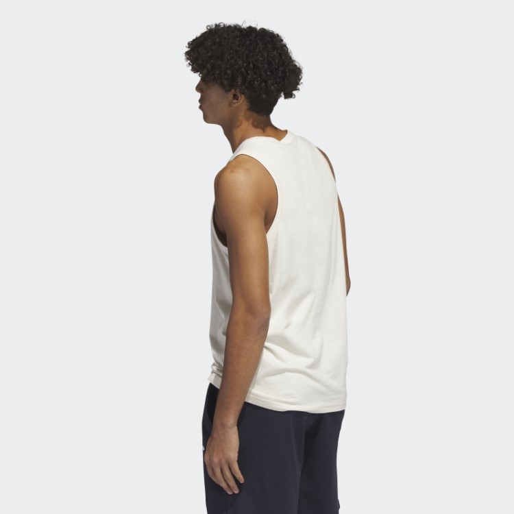 Camiseta Branca Adidas Los Angeles Estampada