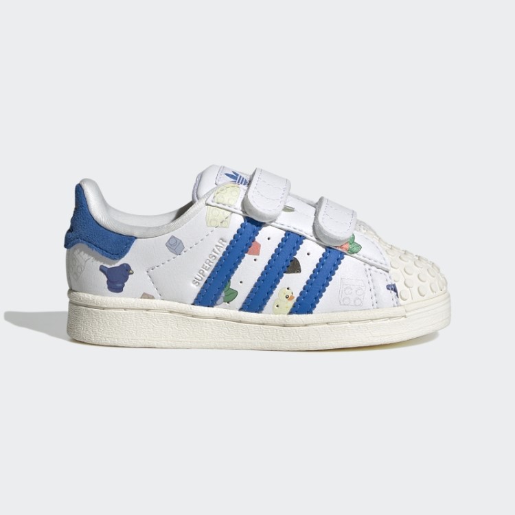 Sapatos Brancos Adidas Superstar X Lego