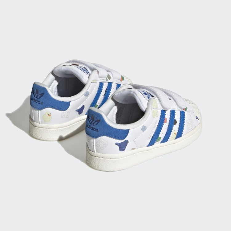 Sapatos Brancos Adidas Superstar X Lego