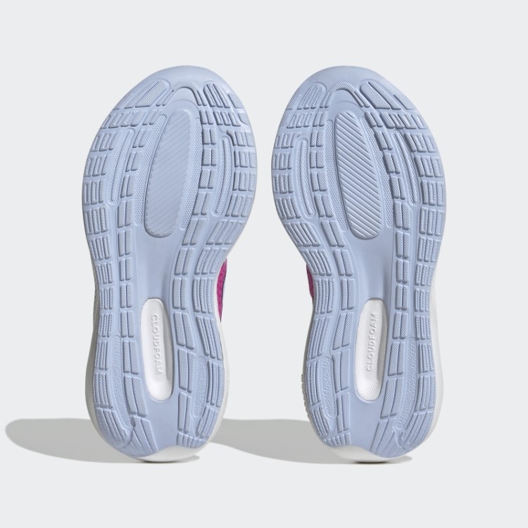 Tênis Adidas Runfalcon 3.0 Elástico Com Tira Superior Em Renda Fúcsia