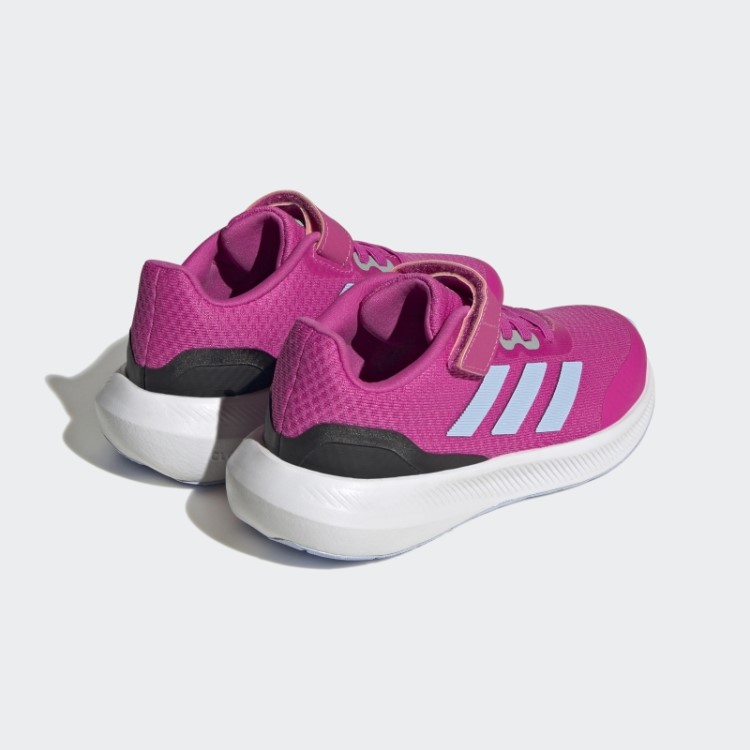 Tênis Adidas Runfalcon 3.0 Elástico Com Tira Superior Em Renda Fúcsia