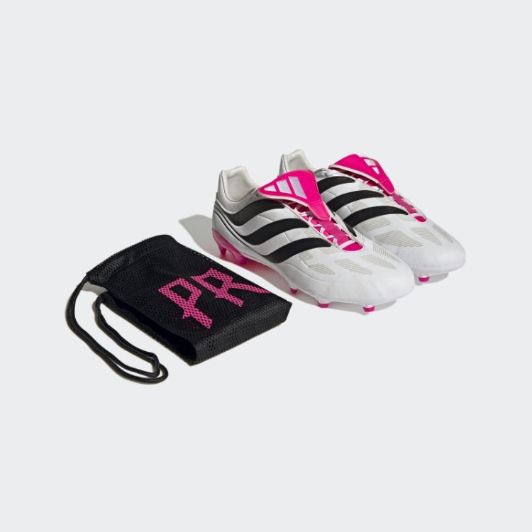 Branco Adidas Predador Precisão.3 Chuteiras Para Chão Firme