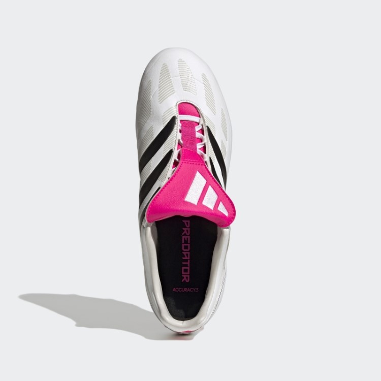 Branco Adidas Predador Precisão.3 Chuteiras Para Chão Firme