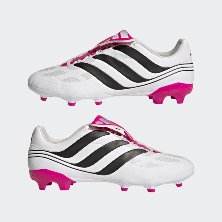Branco Adidas Predador Precisão.3 Chuteiras Para Chão Firme