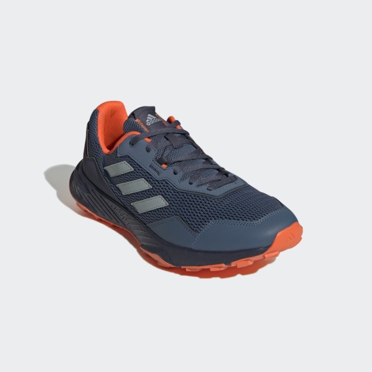 Tênis De Corrida Laranja Adidas Tracefinder