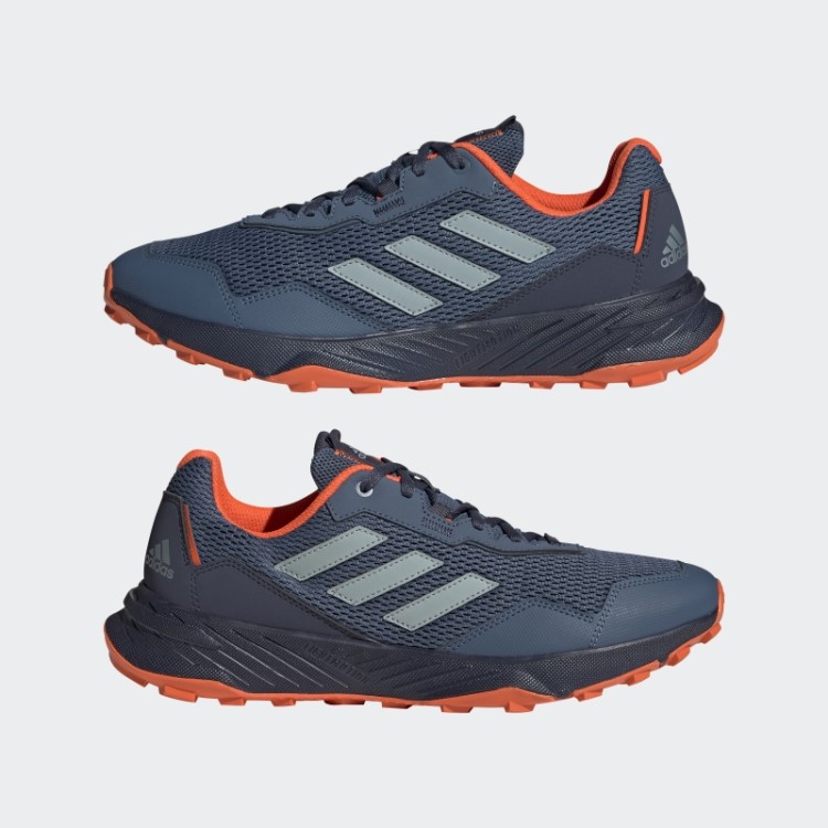 Tênis De Corrida Laranja Adidas Tracefinder