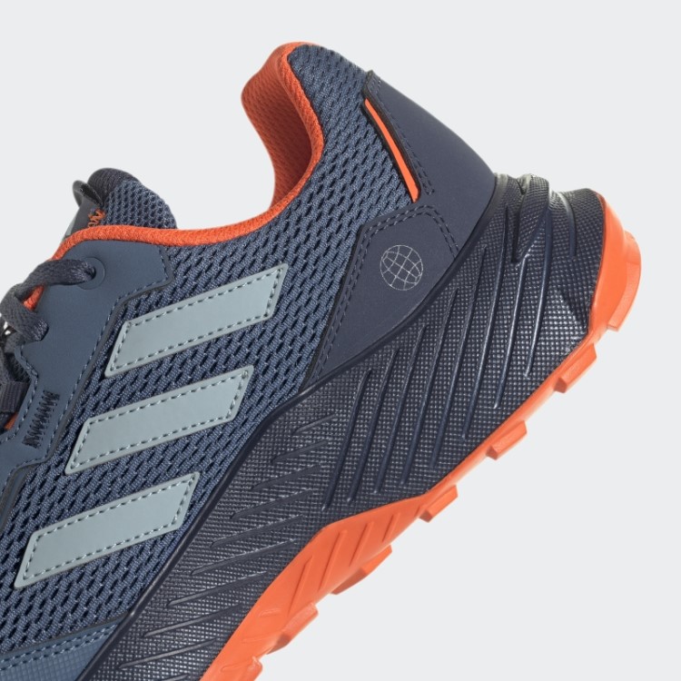 Tênis De Corrida Laranja Adidas Tracefinder