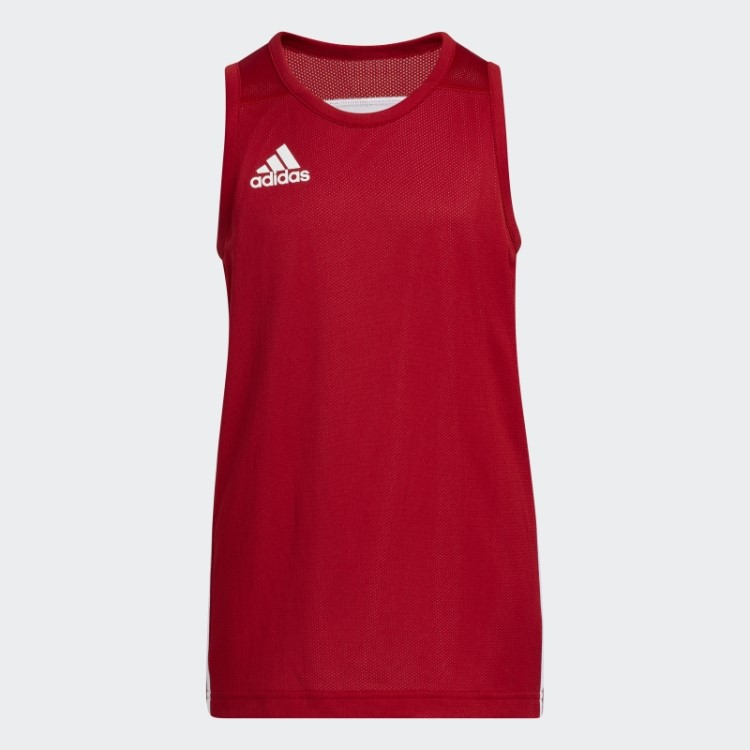 Camisa Vermelha Adidas 3g Speed Reversível
