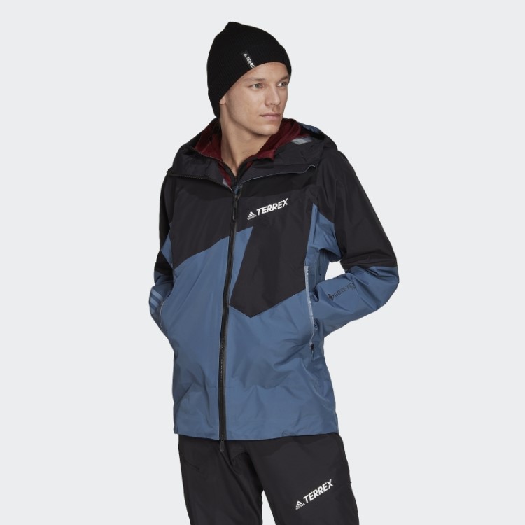 Jaqueta Terrex Techrock Gore-tex Pro Aço Adidas