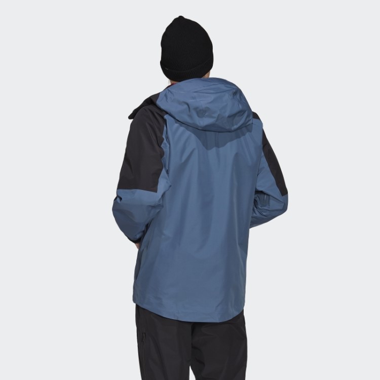 Jaqueta Terrex Techrock Gore-tex Pro Aço Adidas
