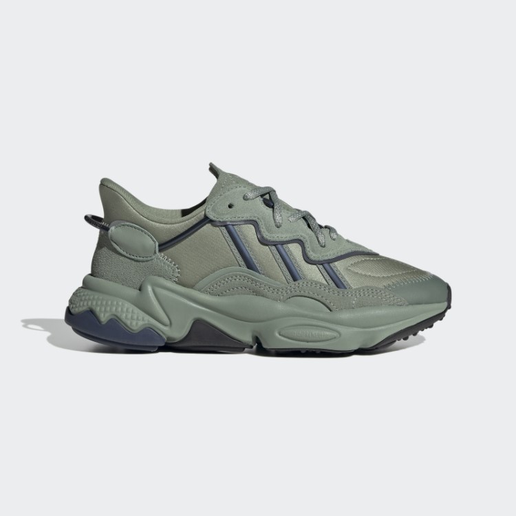 Tênis Adidas Ozweego Verde Prata