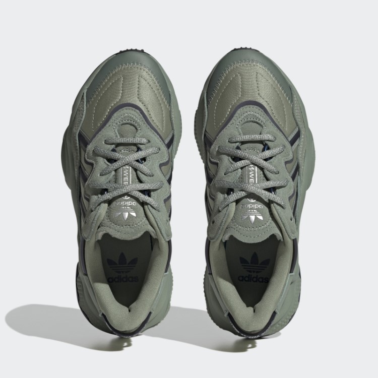 Tênis Adidas Ozweego Verde Prata