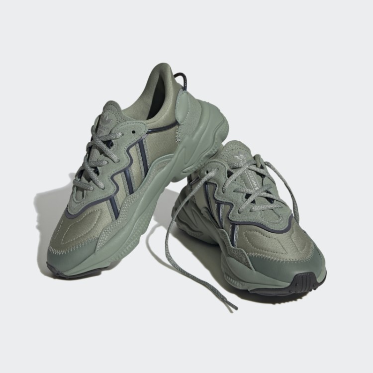 Tênis Adidas Ozweego Verde Prata