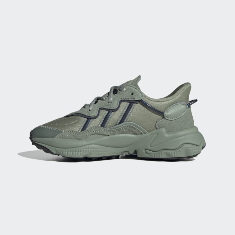 Tênis Adidas Ozweego Verde Prata