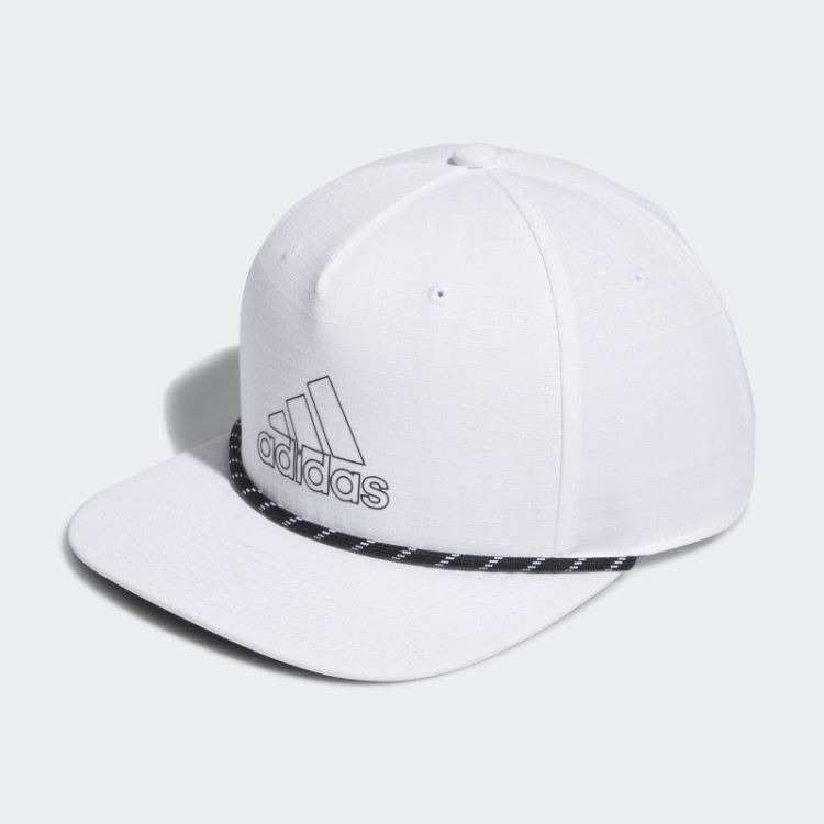 Chapéu Snapback Afiliado Branco Adidas