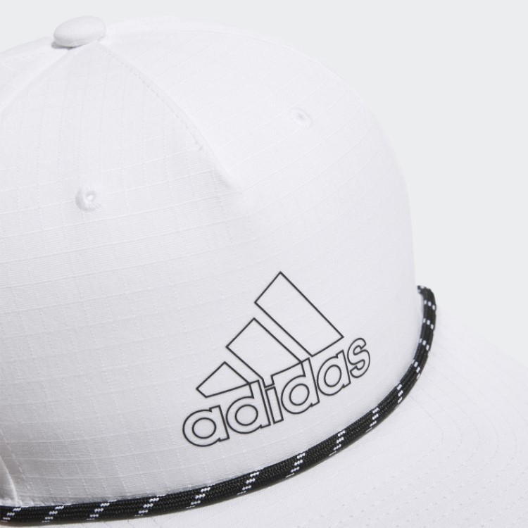 Chapéu Snapback Afiliado Branco Adidas