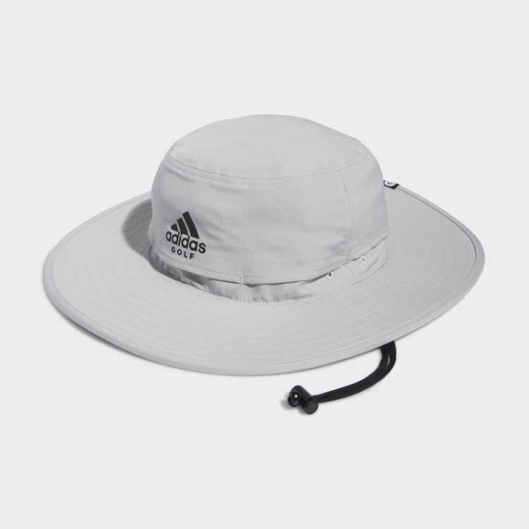 Chapéu De Sol De Golfe De Aba Larga Adidas Cinza
