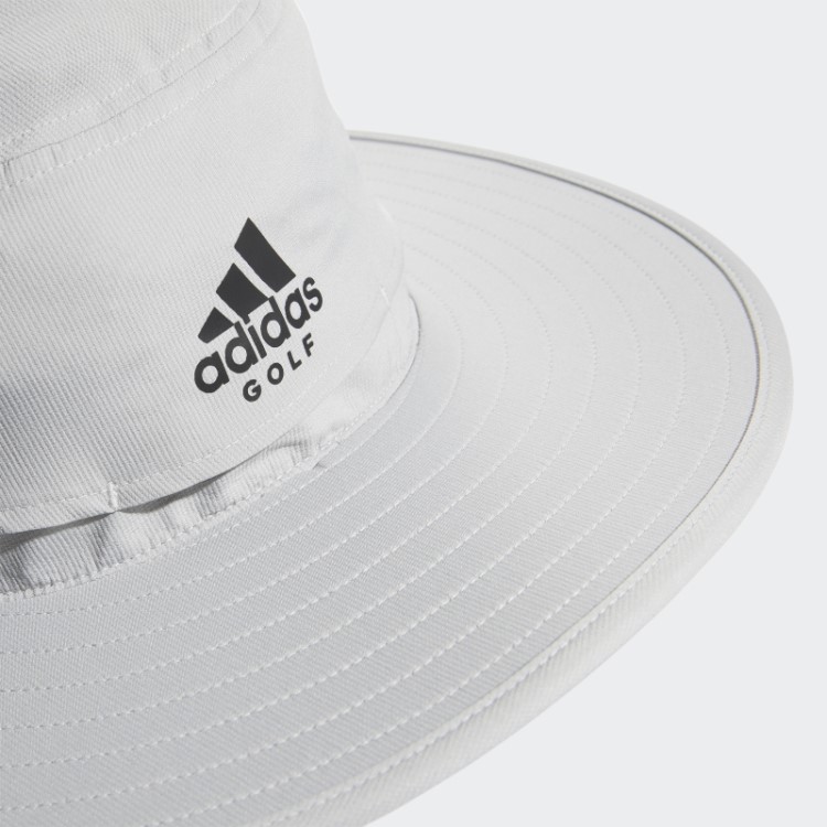 Chapéu De Sol De Golfe De Aba Larga Adidas Cinza