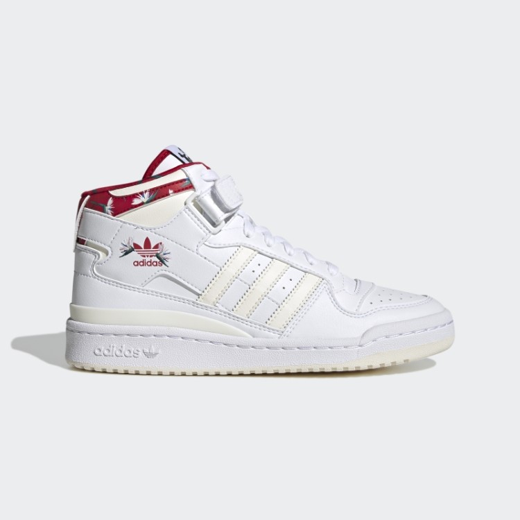 Tênis Branco Adidas Forum Mid Thebe Magugu