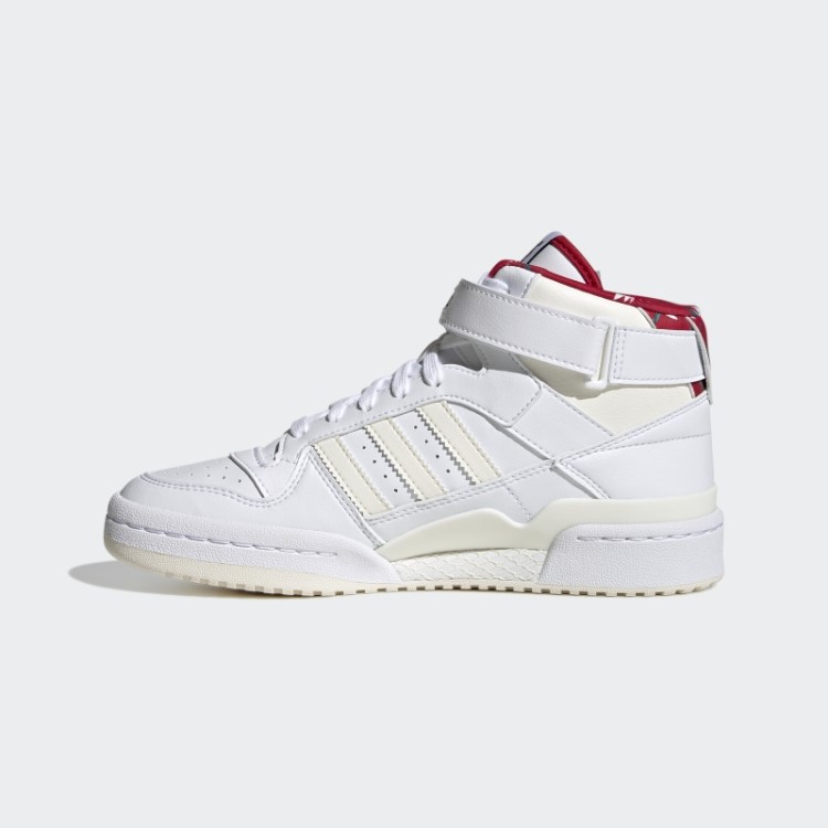 Tênis Branco Adidas Forum Mid Thebe Magugu