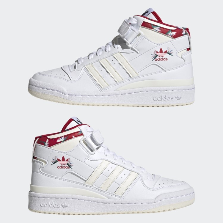 Tênis Branco Adidas Forum Mid Thebe Magugu