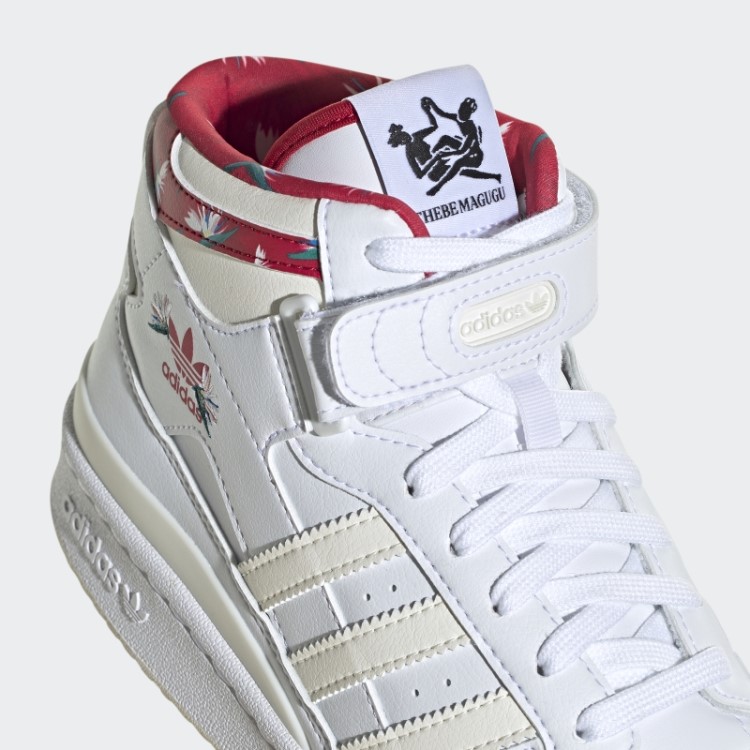 Tênis Branco Adidas Forum Mid Thebe Magugu