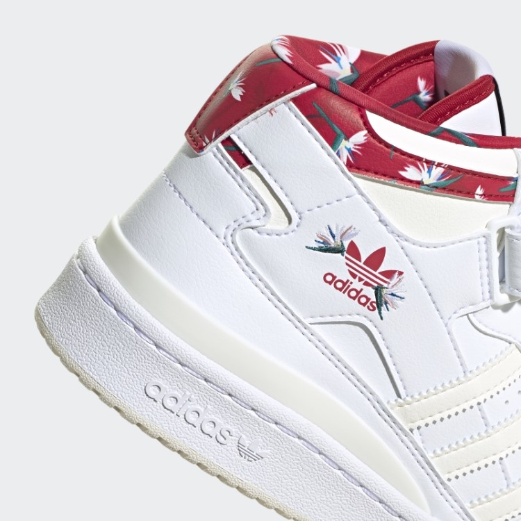 Tênis Branco Adidas Forum Mid Thebe Magugu