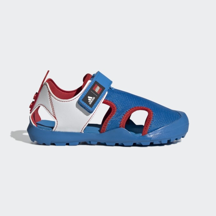 Sandália Captain Toey X Lego Adidas Hot Blue