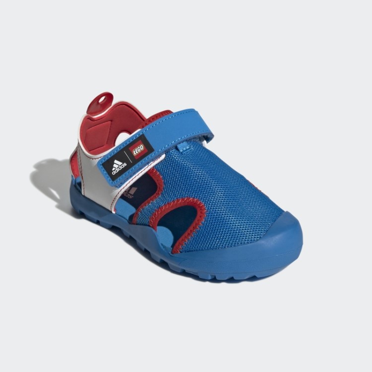 Sandália Captain Toey X Lego Adidas Hot Blue