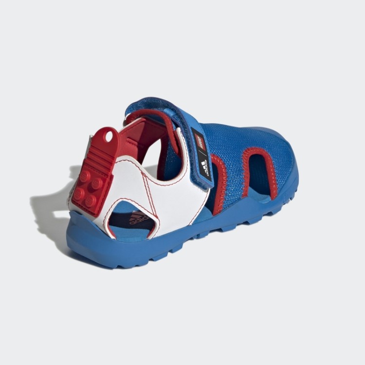 Sandália Captain Toey X Lego Adidas Hot Blue