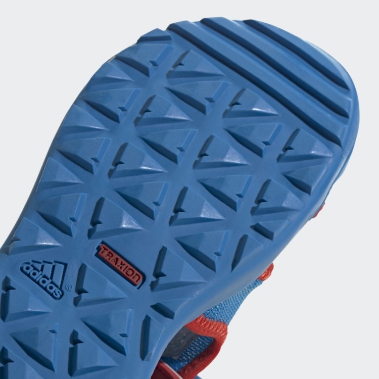 Sandália Captain Toey X Lego Adidas Hot Blue