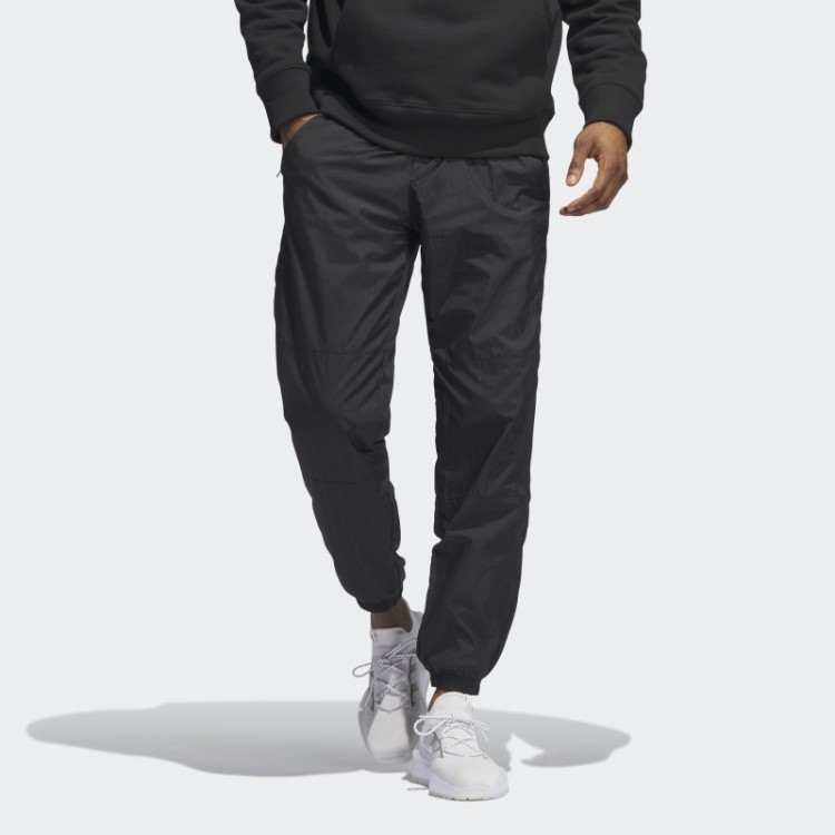 Calça De Náilon Plissada Preta Premium Essencial Adidas