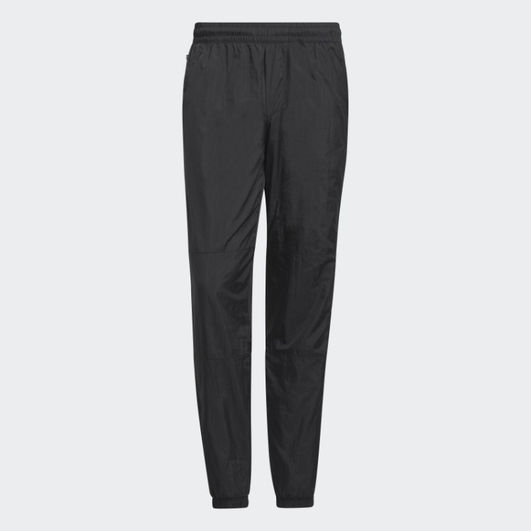Calça De Náilon Plissada Preta Premium Essencial Adidas