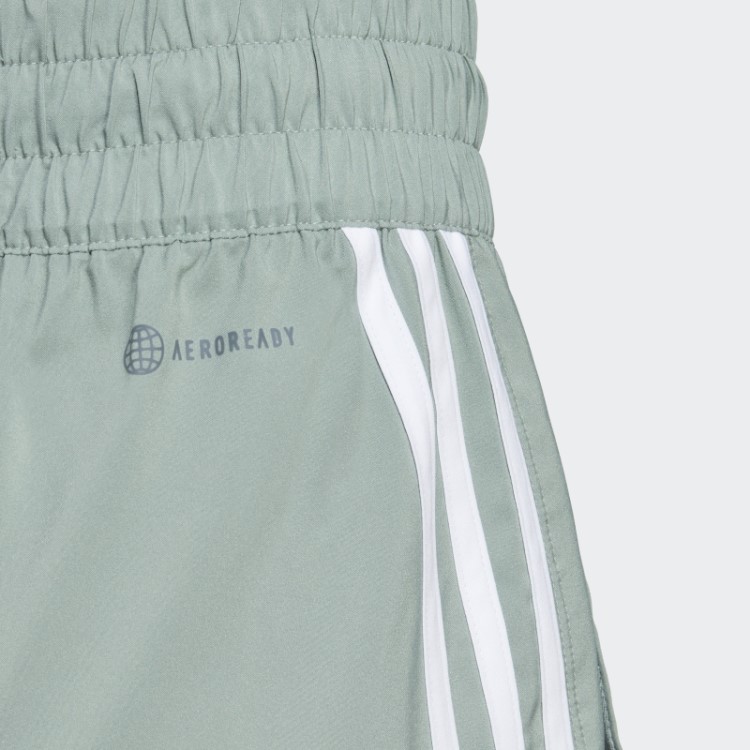 Calça Adidas Trainicons Verde Prateada Com As Três Listras