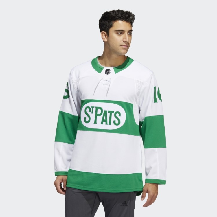 Adidas Mitch Marner Toronto St Pats Jersey Branco