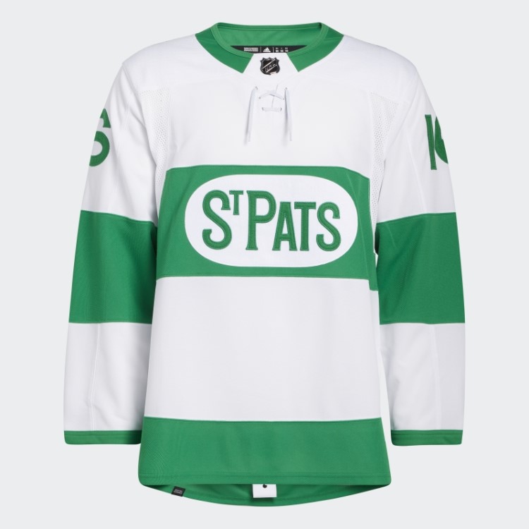 Adidas Mitch Marner Toronto St Pats Jersey Branco