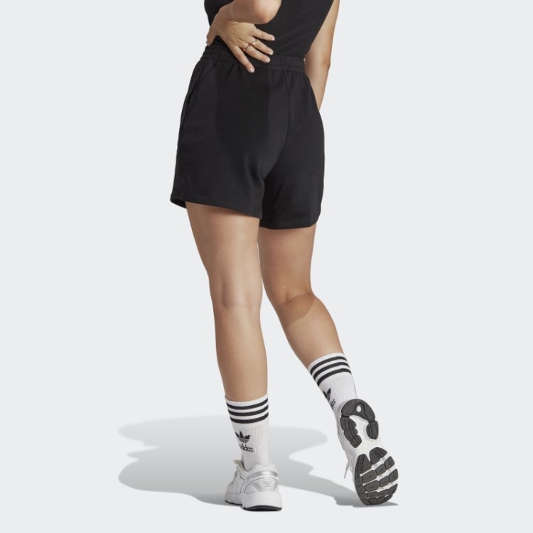 Shorts French Terry Preto Adidas Adicolor Essentials