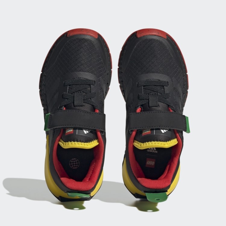 Adidas Dna X Lego Preto Renda Elástica E Sapatos Top Strap Fashion