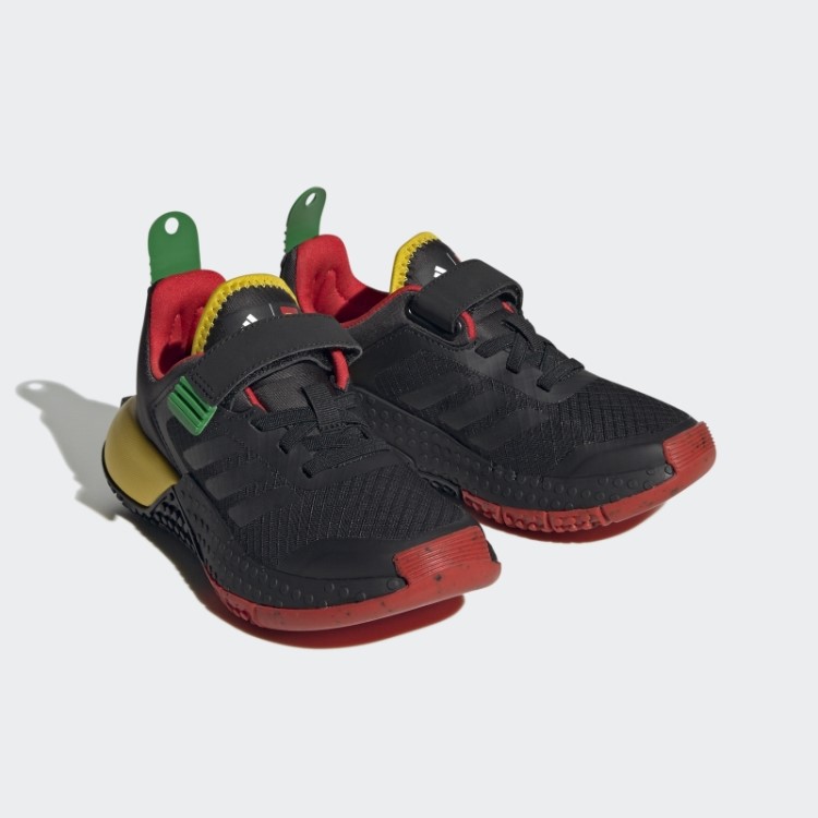 Adidas Dna X Lego Preto Renda Elástica E Sapatos Top Strap Fashion