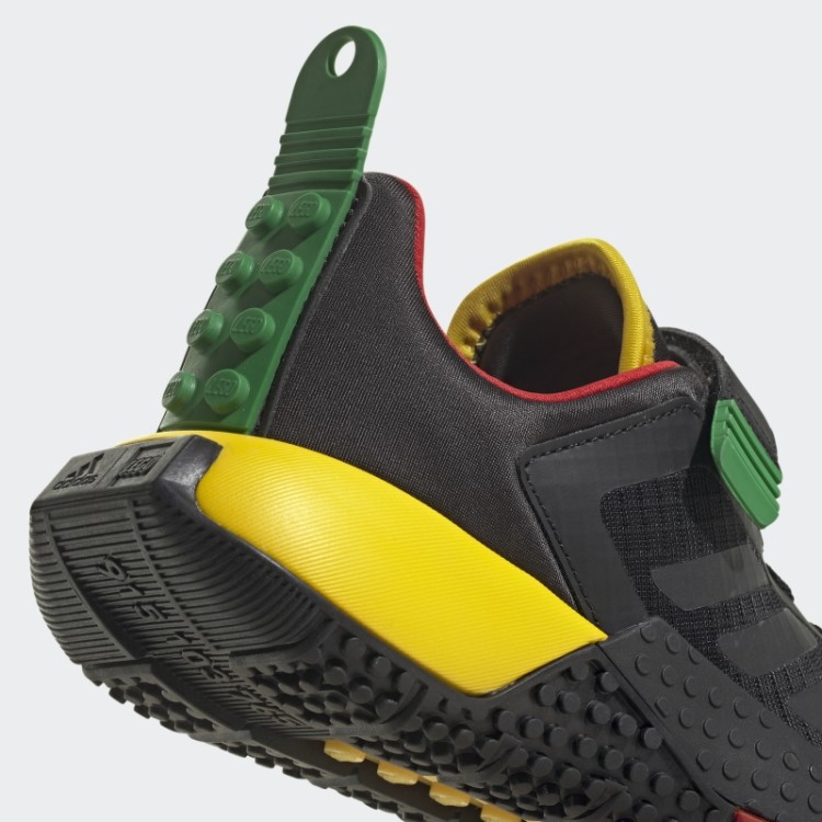 Adidas Dna X Lego Preto Renda Elástica E Sapatos Top Strap Fashion