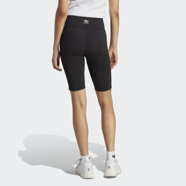 Adicolor Classics Meia Calça Curta Cintura Alta Preta Adidas