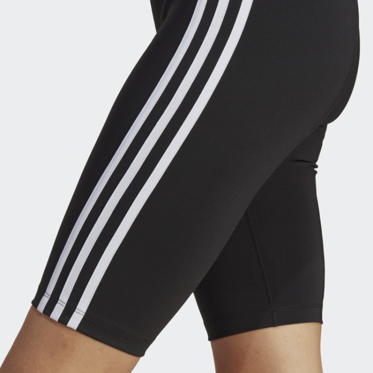 Adicolor Classics Meia Calça Curta Cintura Alta Preta Adidas