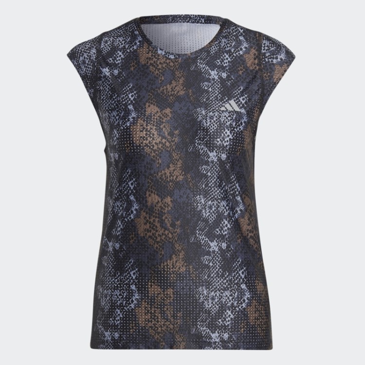 Camiseta De Corrida Rápida Adidas Feita Com Tinta Plástica Parley Ocean Fashion