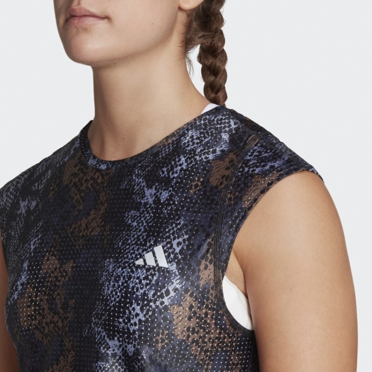 Camiseta De Corrida Rápida Adidas Feita Com Tinta Plástica Parley Ocean Fashion
