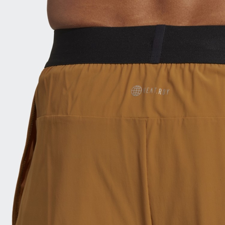 Calções De Treino 2 Em 1 Heat.rdy Hiit Bronze Adidas