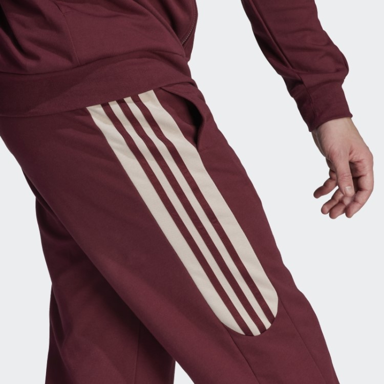 Moda De Agasalho Vermelho Adidas Colorblock