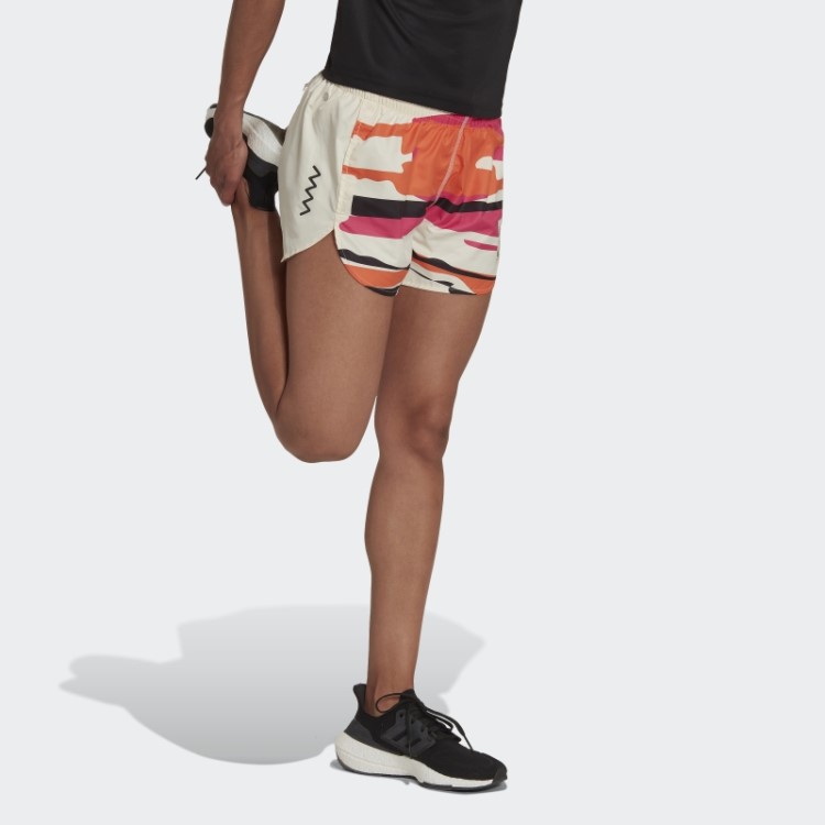 Bermuda De Corrida Ecru Matiz Thebe Magugu Run Fast Adidas